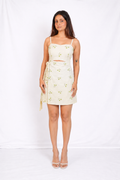 CHERRY WRAP DRESS